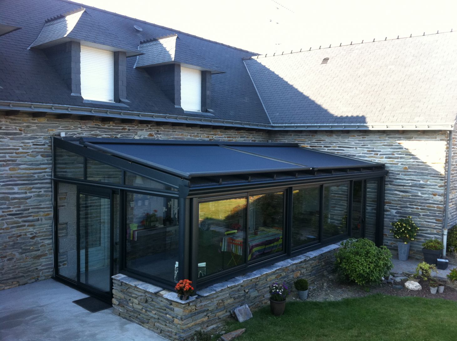Véranda sur mesure en province de Luxembourg, Belgique - photo 3